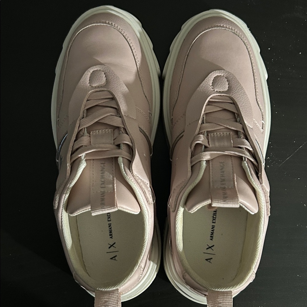 Armani Exchange Pink Women's Sneakers